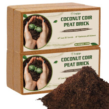 Legigo 4 Pack Coco Coir Bricks for Plants, 36L Natural Coconut Coir Soil