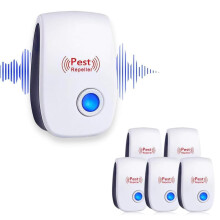 6 Pack Ultrasonic Pest Repeller, Mouse Repellent Indoor Ultrasonic Plug in, Inse