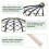 Five-Claw Rake Scarifying Tool Seafood Shell Rake 5