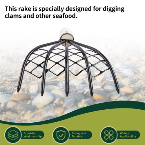 Five-Claw Rake Scarifying Tool Seafood Shell Rake 2