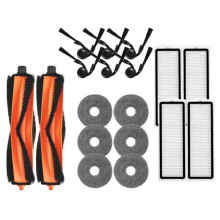 Replacement Accessory Kit, Compatible with H50 Pro/H50 Robot Vacuum Cleaner Mop Cloths, Side Brushes, Filters