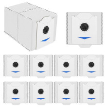 10 Stuks Stofzakken voor DEEBOT N30 Omni/N30 PRO Omni, Vervangende Stofzakken voor Robotstofzuigers