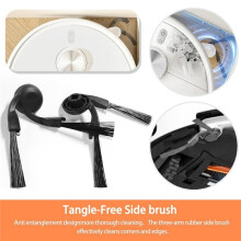 Vervangende Accessoirekit voor H50 Pro/H50 Robotstofzuiger:Dweildoeken, Zijborstels en Filters
