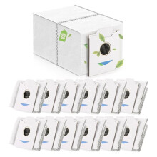 Lot de 12 Sacs à Poussière de Rechange pour Aspirateur Robot pour DEEBOT N30 Omni/N30 PRO Omni
