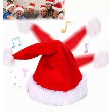 Sherum Jollydance présente des bonnets de Père Noël chantants pour des fêtes de Noël amusantes et divertissantes.