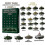 Christmas Countdown Calendar compatible with Home Decor with Acrylic Ornaments 1