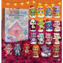 Calendrier de l'Avent de Noël avec boîte surprise Love Bear, compatible avec le compte à rebours des fêtes.