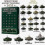 Christmas Countdown Calendar compatible with Home Decor with Acrylic Ornaments 4