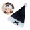Kerstmuts met pompon, kerstmuts, feestmuts, kerstmanmuts, kersthuisdecoratie, kerstmuts 1