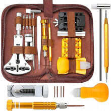 Professionelles 149-teiliges Uhrenreparaturset, inklusive Federstegwerkzeug-Set und Armbandgliederstift-Werkzeug-Set mit Tragetasche