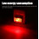 4 PCS USB LED Car Interior Atmosphere Lamp, Portable Mini LED Night Light, Plug-in USB Interface Trunk Ambient Lighting Kits(Red) 5