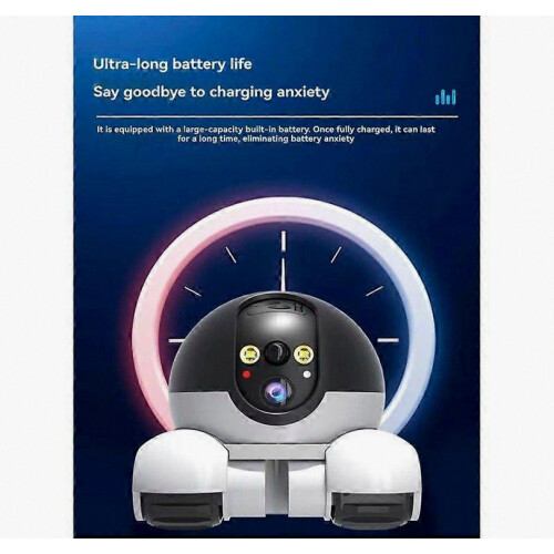 Pet Mobile Camera Baby Home Security Camera 360 Robot Camera Bidirectional Dialogue Motion Detecti 2