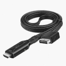 HD HDMI-Compatible Adapter Cable compatible with Sony PlayStation 2 (PS2), AV RCA Audio Video Output