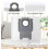 12 Pack Dust Bag Replacement for S7 MaxV Ultra /S7 Pro Ultra / Max+ / Max+Plus / Max /Q5+Vacuum Bag 4