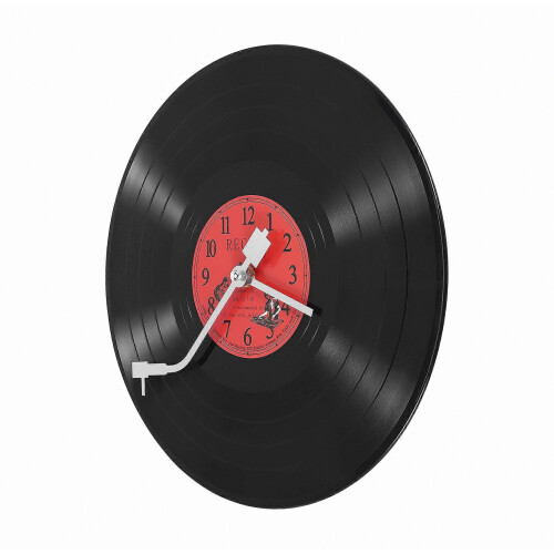 Retro Nostalgic Ultra-Quiet Clock Vinyl Record Personality Wall Clock Cafe Bar Decorative Wall Clock 1