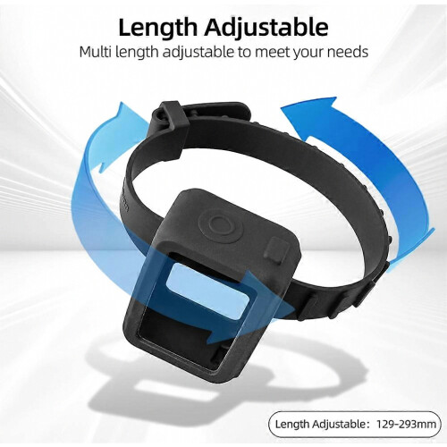 Sunnylife Silicone Strap Protective Case for Osmo Nano Vision Dock Wrist Mount Extended Action Camera Wrist Strap Accessory 2