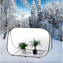 Mini serre compacte pour la protection hivernale des plantes - Solution d'hivernage