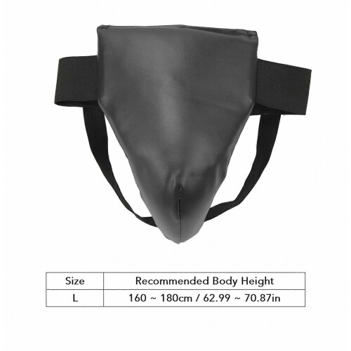 Groin Protector for Boxing Kickboxing Training Shock Absorption Ventilated Adjustable Jockstrap Abdominal Guard 2