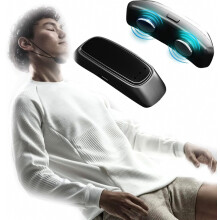 Slimme EMS anti-snurkapparaat, Sleeppro slim larynxpuls anti-snurkapparaat met bevestigingsband