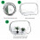 Mini serre compacte pour la protection hivernale des plantes - Solution d'hivernage 5