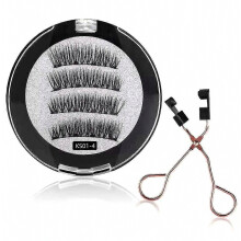 Magnetische wimperapplicatorset, geen lijm nodig, magnetische wimperclip voor een natuurlijke look en makkelijk aan te brengen wimpers.