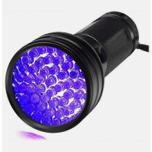 UV-zaklamp met paars licht, 51 paarse LED-urinemelder voor honden-/kattenurine, bijpassende geurverwijderaar voor huisdieren