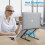 Laptop Stand,Height Adjustable Heat Dissipation Desktop Stand,Foldable Anti-Slip Computer Holder Silve 4
