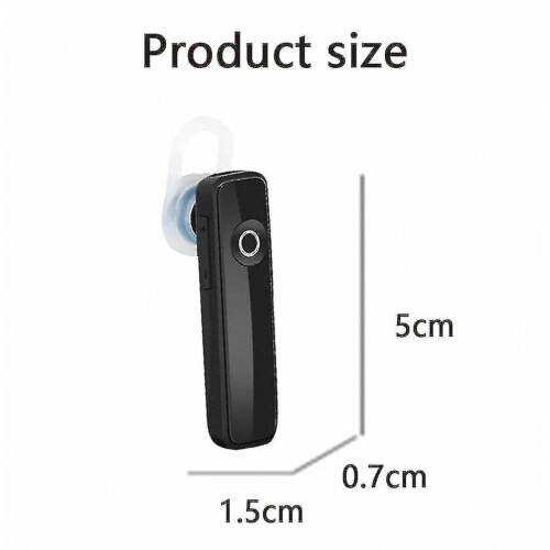 Bluetooth Headset Wireless Cell Phones Earpiece V4.1 With Mic Noise Canceling Hands 2