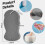 Super Soft Exfoliating Bath Sponge, Exfoliating Sponge Ultra Soft Bath Body Shower Sponge, Reusable Magic Sponge 3