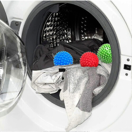 4 bolas para secadora, bolas perfumadas para secadora, bolas para secadora, color azul únicamente. 2