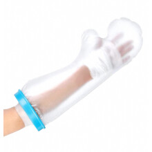 Waterproof Cast Cover Adult Short Arm, Reusable Cast Plaster Bandage Protector, Dressing Cover for Shower Bath
