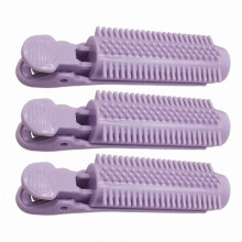Haarstylingtool: Haarkrulspelden, Haarclip, Krultang, Golvende Krul, 3-delige set met Krulspelden voor de Haaraanzet, Zelfklevende Accessoire, Paars