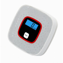 PXCL LCD CO koolmonoxidegasalarmsensor met sensor voor vergiftigingsrook en gasdetectie, inclusief menselijke stemwaarschuwing voor alarmsysteem.