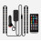 Car Light Interior Car Lamp with App Control Multicolor 12V Car Interior Light with Two Lines 1