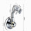 Suction Cup Shower Head Holder, Height Adjustable Shower Holder, Multi-Directional Suction Cup, Removable, Wall Mount 2