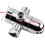 Shower Diverter Valve, Solid Metal Shower Arm Diverter for Handheld Showerhead 2