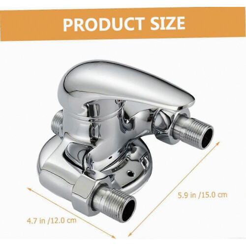 Diverter Outlet Shower Hard Water Temperature Control Valve Shower Accessory 2