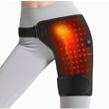 Best Hip Brace Red Light Therapy for Menopausal Women Hip Pain, Adjustable Hip Heating Pad, Comfortable Support for Confident Movements, Bir