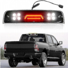 Luz de freno LED de tercera generación para Dodge Ram 1500/2500/3500 2009-2018, luces traseras de freno e intermitentes de montaje alto.