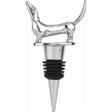 Dachshund Dog Wine Bottle Stopper, Funny Champagne Stopper