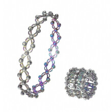 Best 2 in 1 Adjustable Magic Transforming Bracelet Ring Foldable Retractable Women Gifts 2026