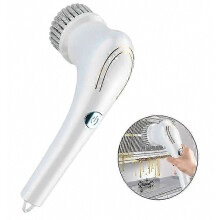 Electric Cleaning Brush, ABS Material, Cordless Handheld, 5 Interchangeable Brush Heads, Powerful Dirt Removal, USB Charging, for Bathtub, K