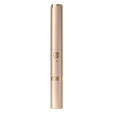 Verwarmde Elektrische Wimperkruller en Wenkbrauwtrimmer voor Dames, 2-in-1 met 2 Temperatuurinstellingen, USB-Oplaadbaar, Snel Opwarmen in 10 Seconden