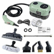 2500w High Pressure Steam Cleaner Steamer Smart Touch Screen Extended Nozzle 3 Brush Heads Kitchen