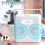 Portable Bluetooth CD Player with Vertical Design, CD Speakers, FM Radio, Support USB, AUX ,and LCD Display 2