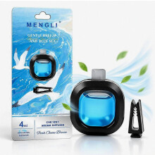 Diffusore di aromi per bocchette di ventilazione auto, con 4 clip e 4 ricariche di ricambio, profumatore per interni auto per eliminare gli