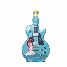 Guitar Shaped Glass Decanter 350ml Purple Whiskey Liquor Bottle, Rock Music Bar Decor Gift