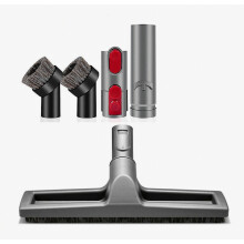 Hard Floor Tool & Horsehair Brush Attachment Adapter For V15 V12 V11 V10 V7 V6 Vacuum Cleaner