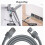 Starlink Cable 15 m, Ethernet Cable Gen 3, 1200 Mbit/s Waterproof 2