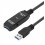 Predlžovací kábel USB 3.0 samec-samica pre synchronizáciu dát Super Speed, dĺžka: 15 m 1